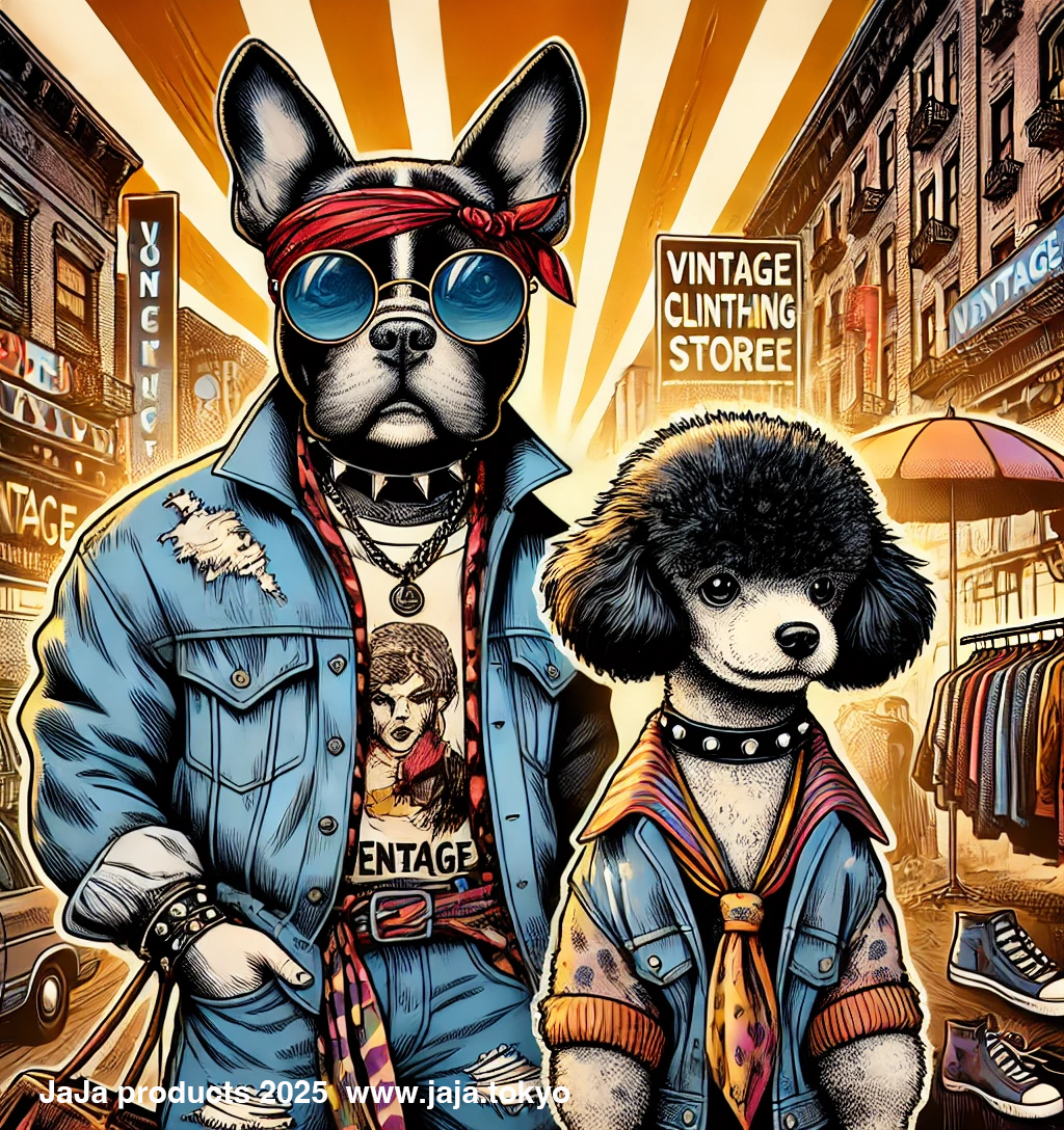 古着好きカップル❤️フレブル&トイプー