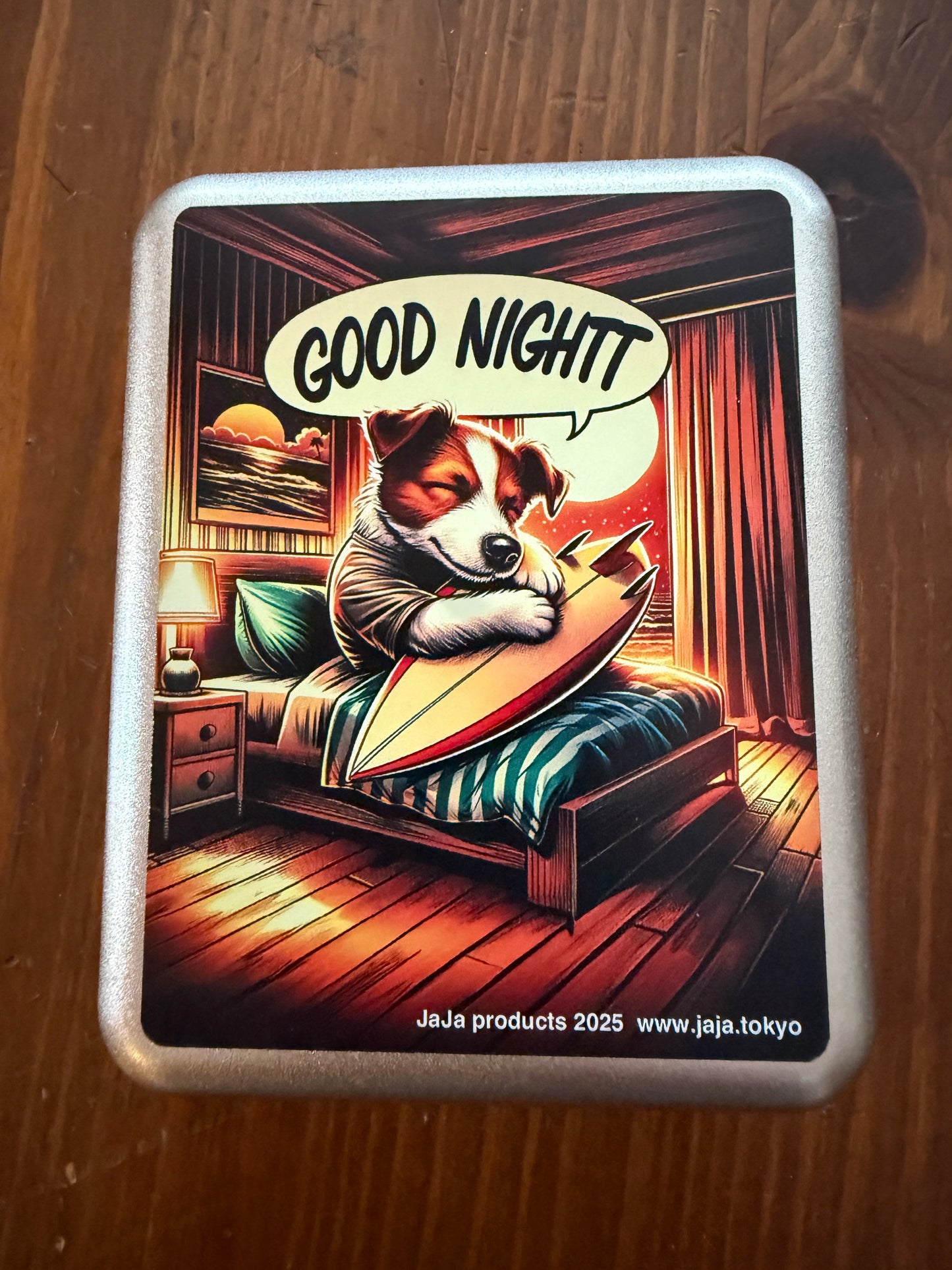 新柄!オリジナル トリーツ缶ーGood Nightー