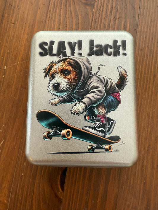 人気柄!オリジナル トリーツ缶ーSLAY! JACK!ー