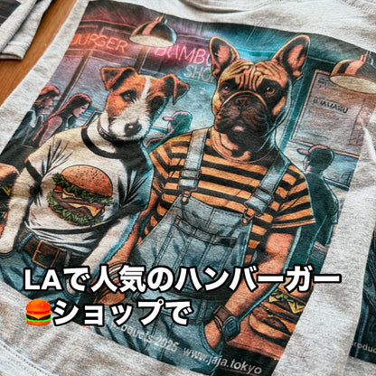 LAで人気のハンバーガーショップで